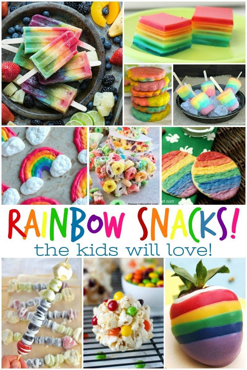 Week 164 Sunday's Best Linkup -   19 cake Rainbow snacks ideas