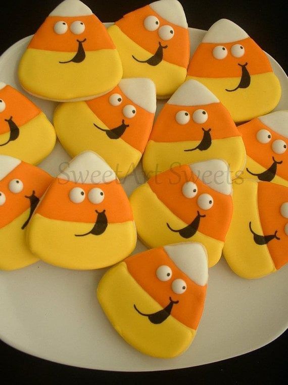Candy Corn Cookies -   19 candy corn cookies ideas