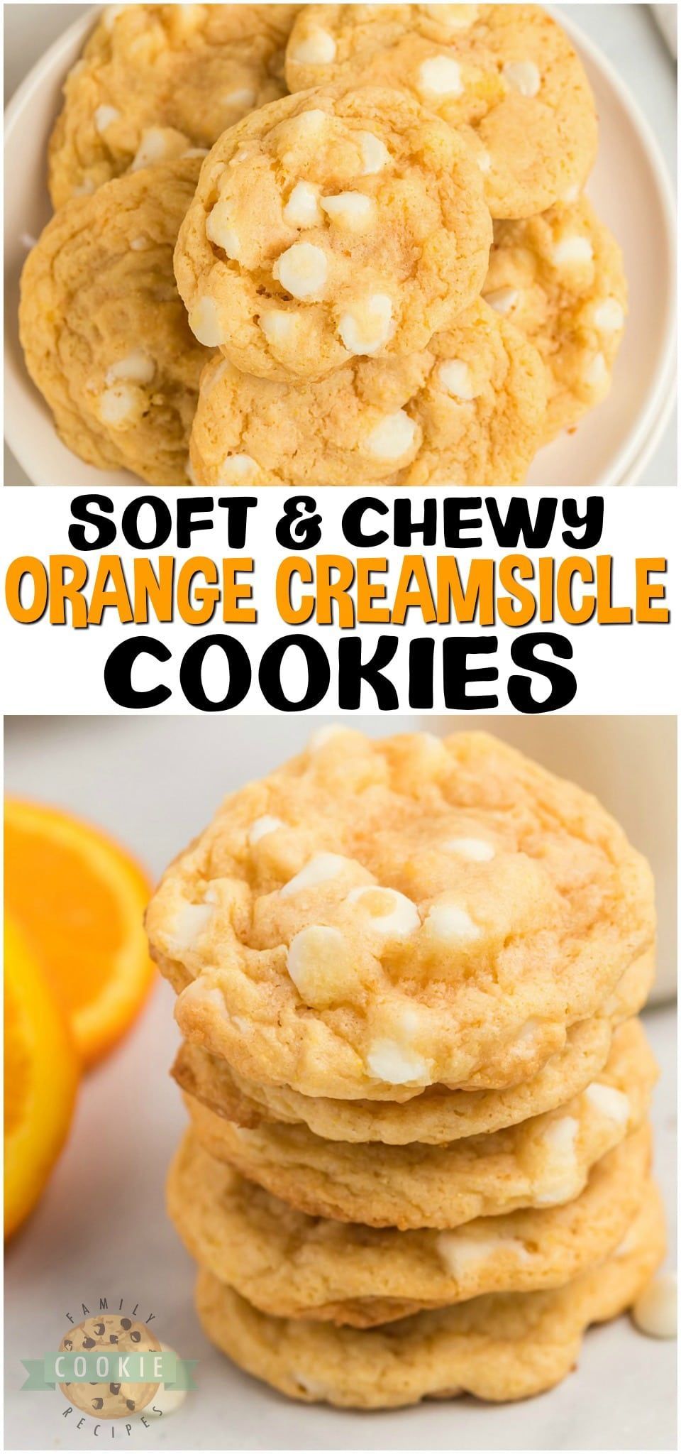 ORANGE CREAMSICLE COOKIES - Family Cookie Recipes -   19 desserts Rezepte cookies ideas
