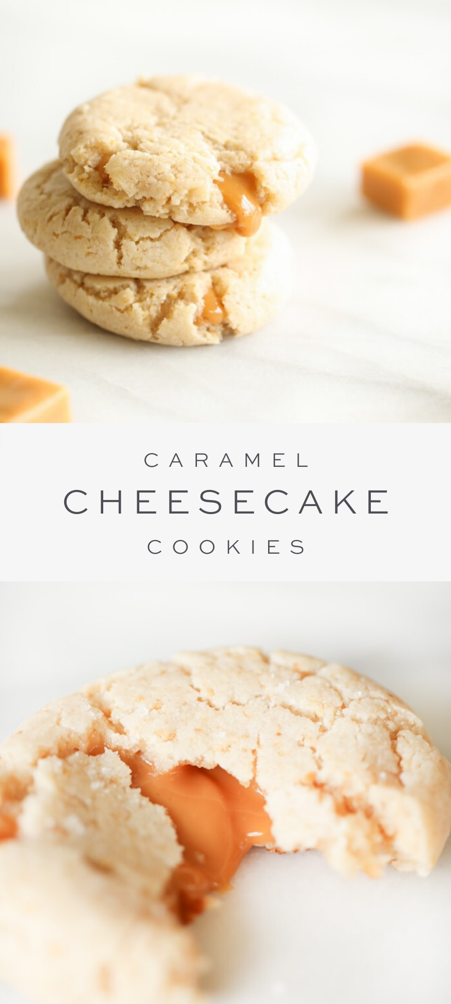 Caramel Cheesecake Cookies -   19 desserts Rezepte cookies ideas