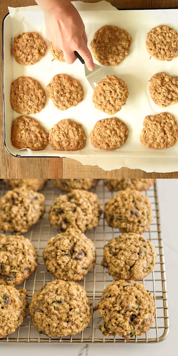 Zucchini Oatmeal Cookies -   19 desserts Rezepte cookies ideas
