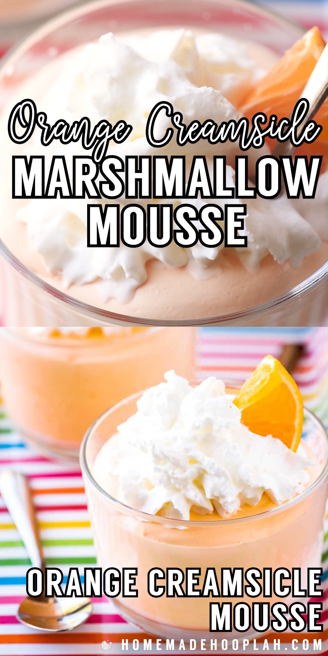 Orange Creamsicle Marshmallow Mousse -   19 desserts Summer cool whip ideas