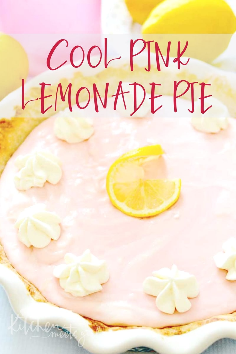 Cool Pink Lemonade Pie -   19 desserts Summer cool whip ideas