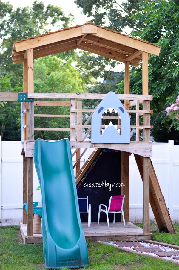 DIY Outdoor Playset // A Year Later - created by v. -   19 diy Outdoor playset ideas