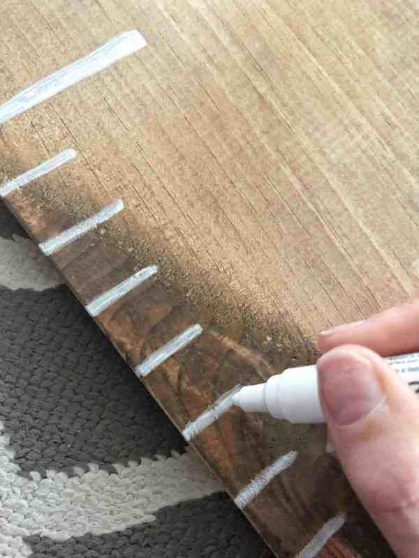 Easiest DIY Wooden Ruler Growth Chart - Coffee, Pancakes & Dreams -   19 diy projects With Wood growth charts ideas