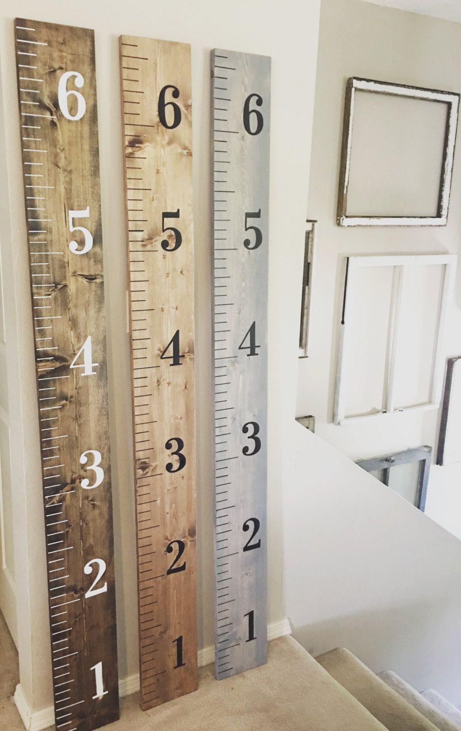 Wood Growth Chart Ruler | Etsy -   19 diy projects With Wood growth charts ideas