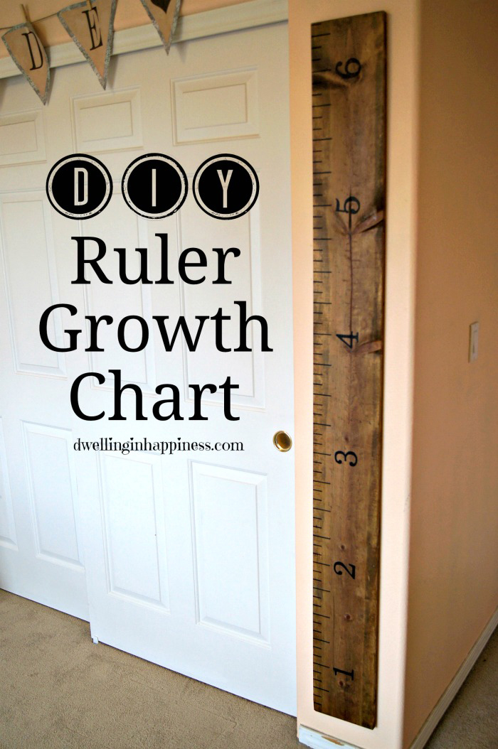 DIY Ruler Growth Chart -   19 diy projects With Wood growth charts ideas