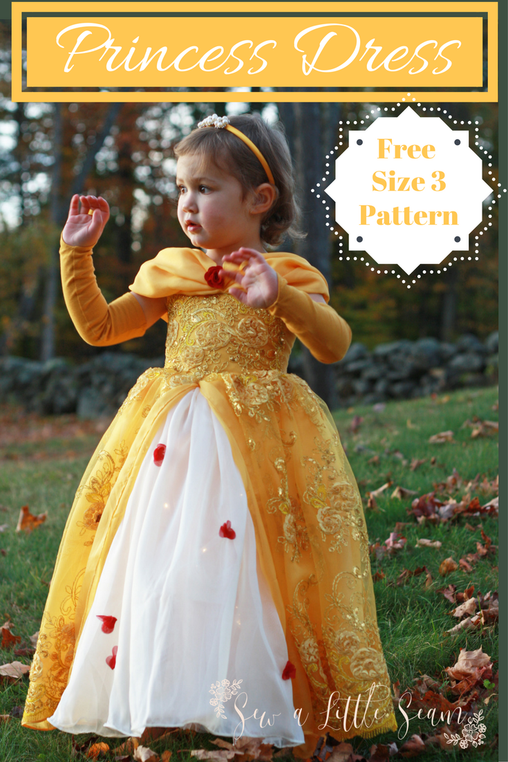 Free Princess Dress Pattern & Tutorial -   19 dress Patterns princess ideas