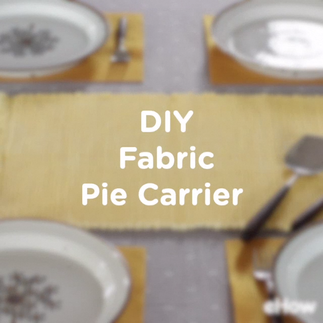 DIY Fabric Pie Carrier -   19 fabric crafts To Sell tips ideas