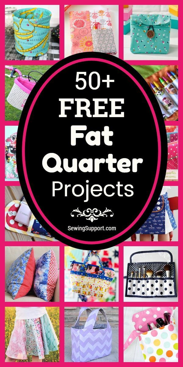 50+ Free Fat Quarter Projects -   19 fabric crafts To Sell tips ideas