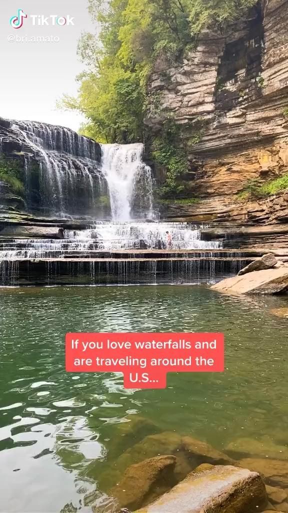 Waterfall In Tennessee -   24 travel destinations USA videos ideas