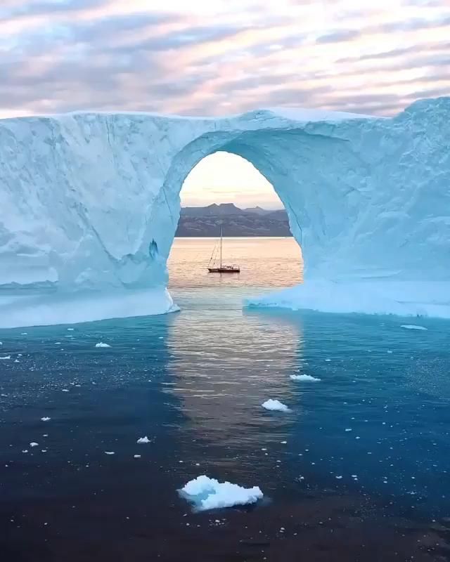 Kangerlussuaq Glacier, Greenland -   25 travel destinations Videos places to visit ideas