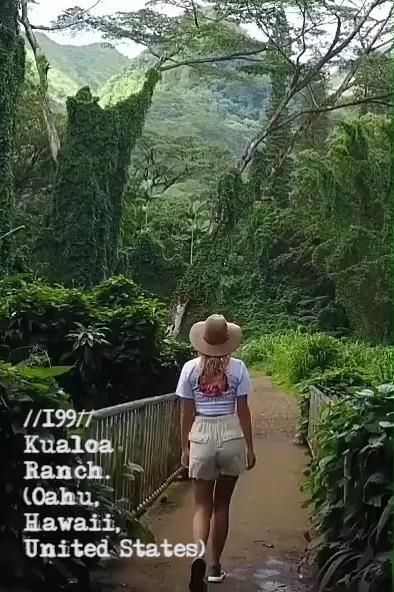 //199// Kualoa Ranch. (Oahu, Hawaii, United States) -   25 travel destinations Videos places to visit ideas