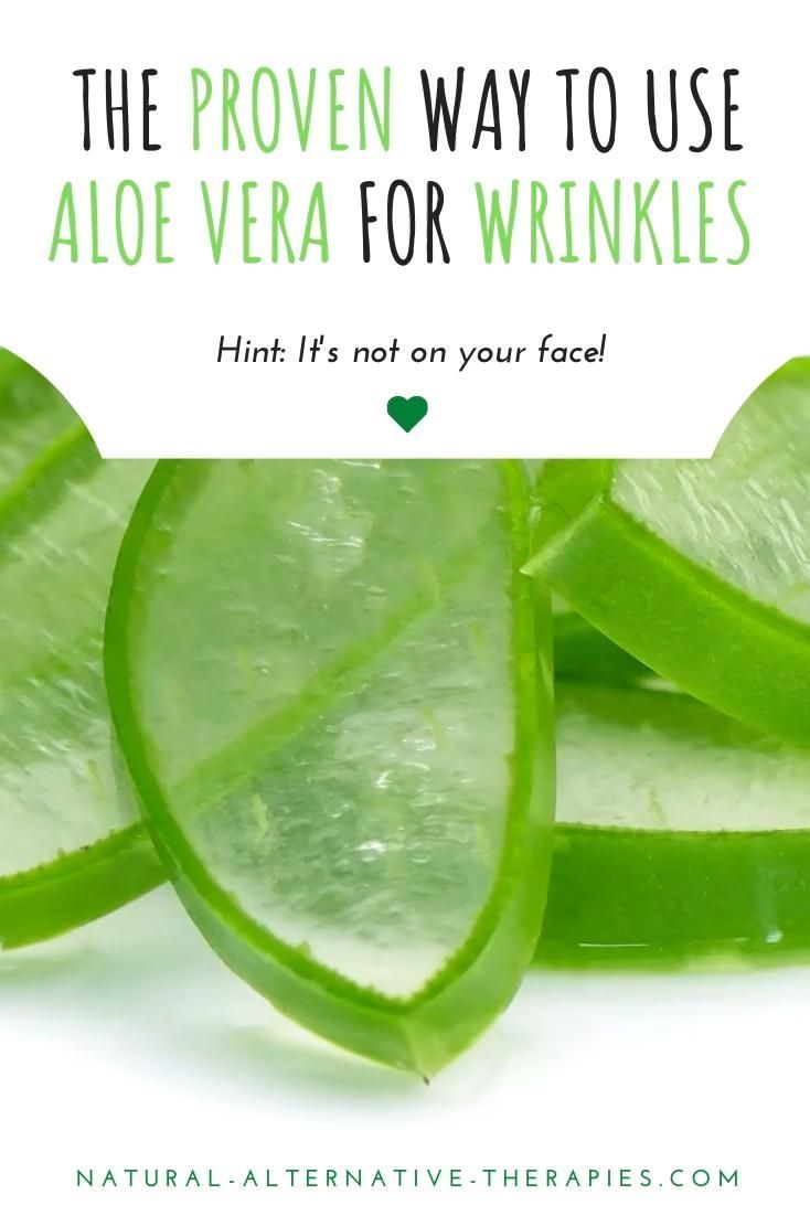 The Proven Way to Use Aloe Vera for Wrinkles -   beauty Hacks aloe vera