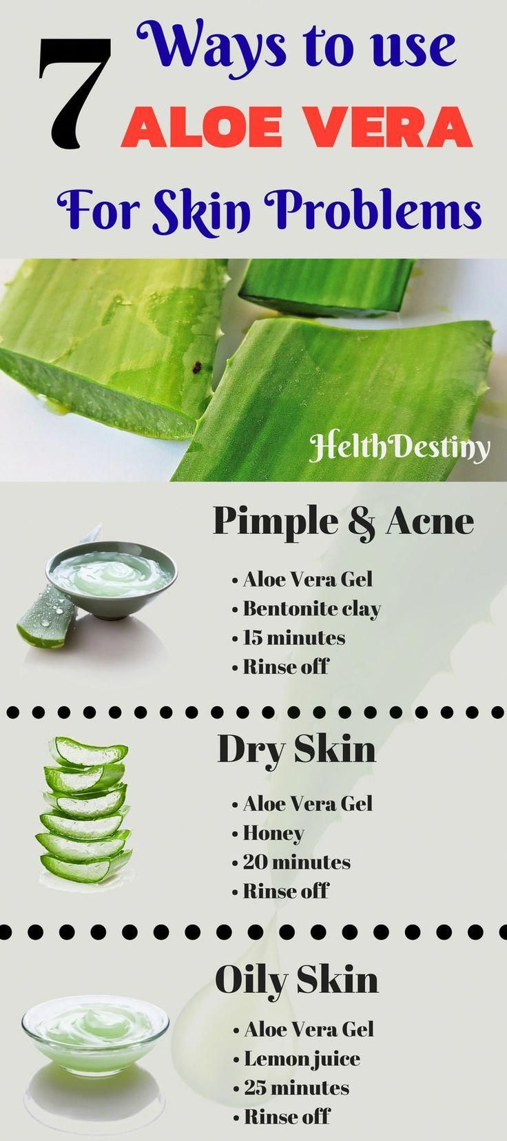 Aloe Vera benefits for skin and how to use it | Top 7 | HelthDestiny -   beauty Hacks aloe vera