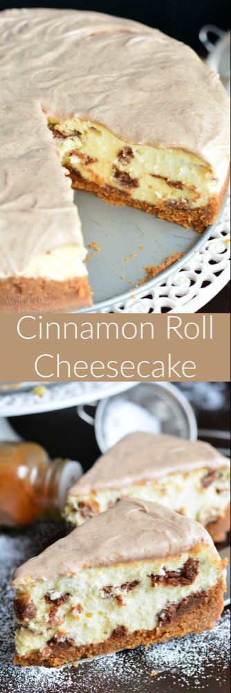 Cinnamon Roll Cheesecake -   19 easy cinnamon roll cheesecake recipe ideas