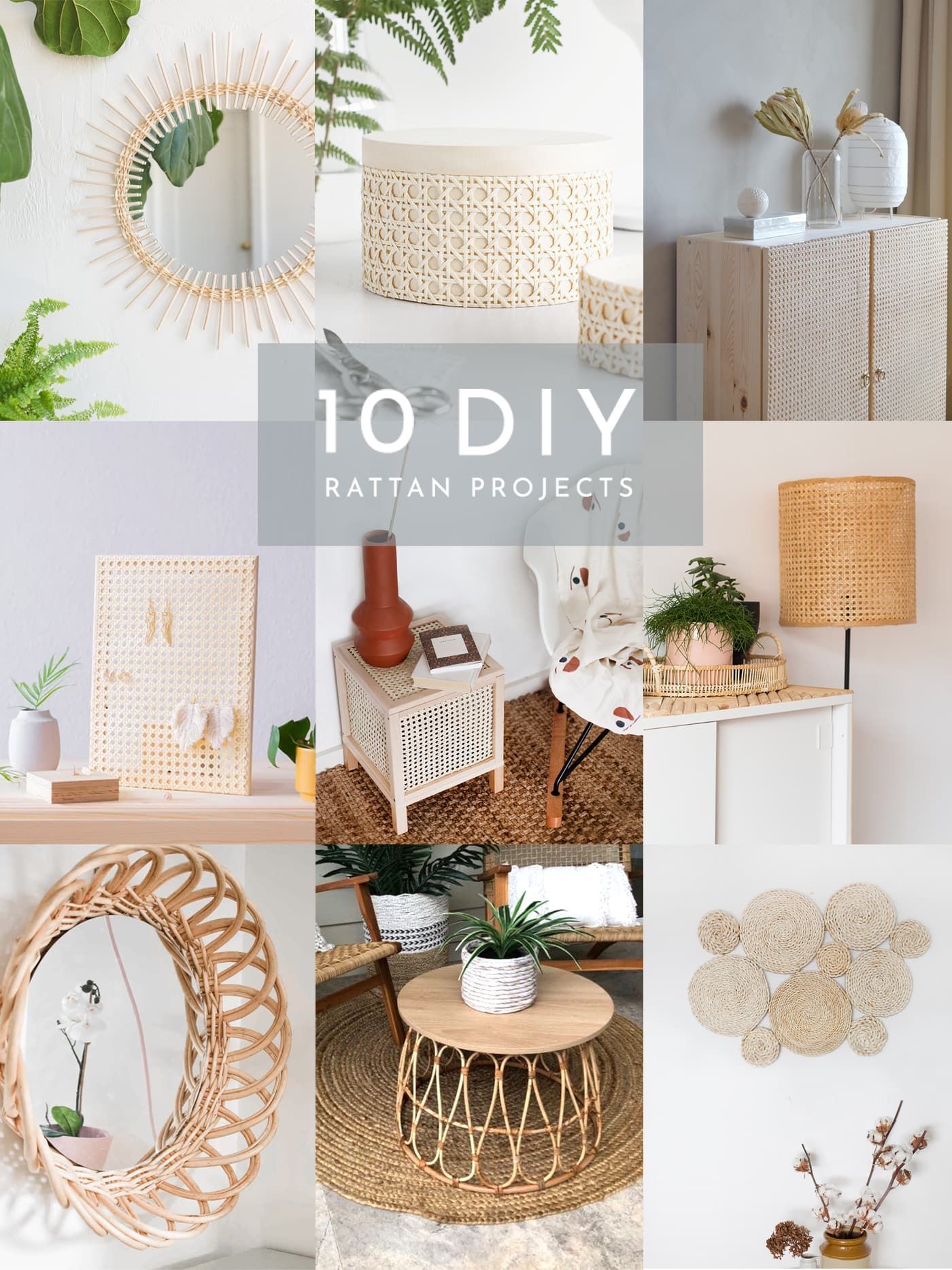 10 DIY Rattan Projects To Try | The Lovely Drawer -   21 diy Decorations maison ideas