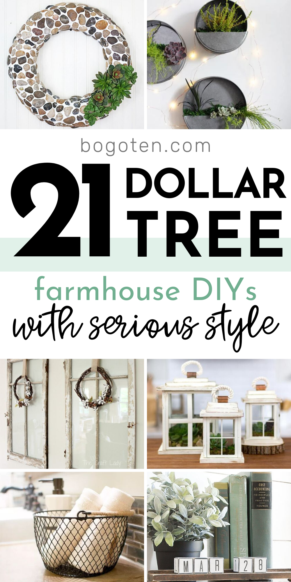 Dollar Tree Farmhouse DIYs They'll Think Cost a Fortune! -   21 diy Decorations maison ideas