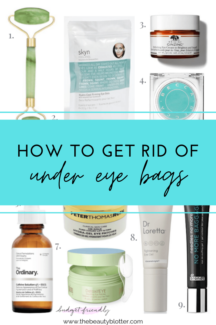 HOW TO GET RID OF UNDER EYE BAGS -   25 how to get rid of bags under eyes ideas