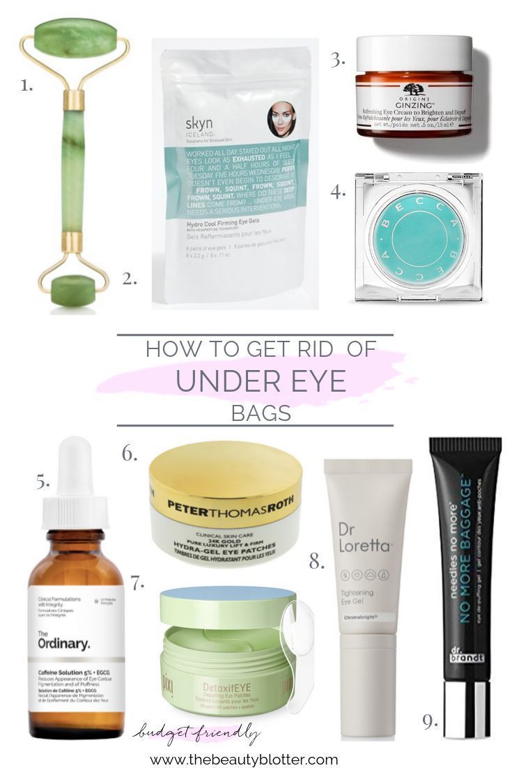 HOW TO GET RID OF UNDER EYE BAGS | The Beauty Blotter -   25 how to get rid of bags under eyes ideas