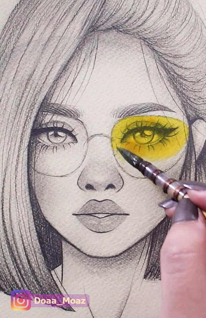 10 satisfying drawing videos -   beauty Art sketches