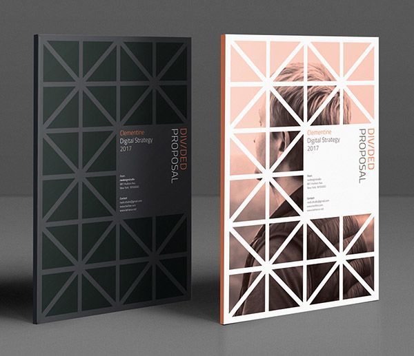 30 Best Picks of Brochure Design Ideas & Template Examples for Inspiration -   beauty Design brochure