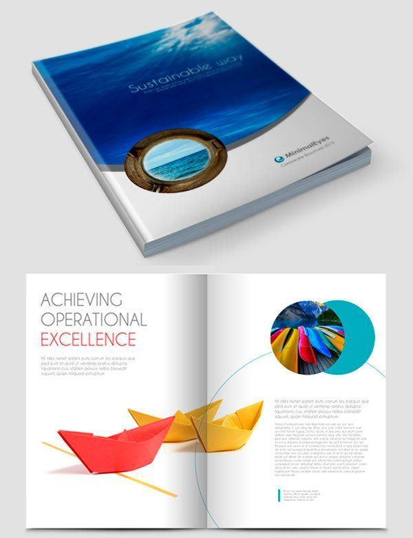 50 Creative Printed Brochure Designs, Vol 1 - Hongkiat -   beauty Design brochure