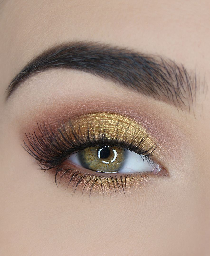 Chocolate Gold Eye Shadow Palette -   beauty Eyes real