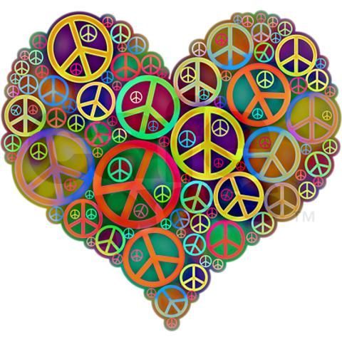 Cool Peace Sign Heart Postcards (Package of 8) by MaeHemmGraphics - CafePress -   beauty Images peace