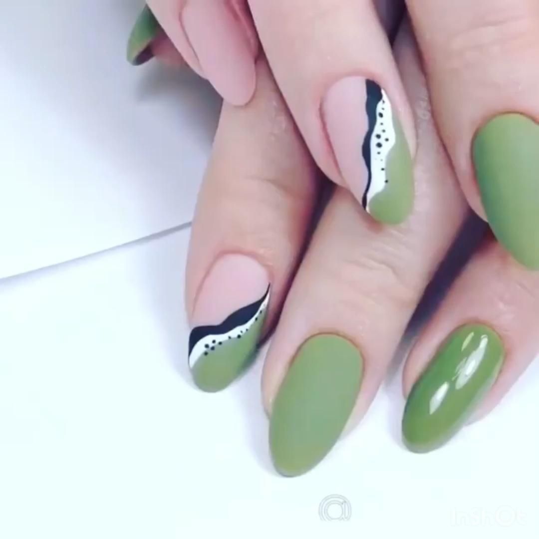 Simple nail design for you -   beauty Nails art