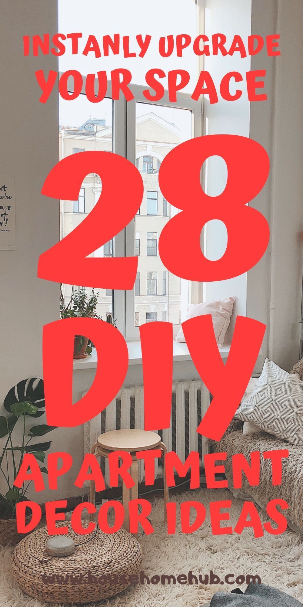 Instantly Update Your Space With 28 DIY Apartment Decor Ideas -   diy Apartment decor for renters