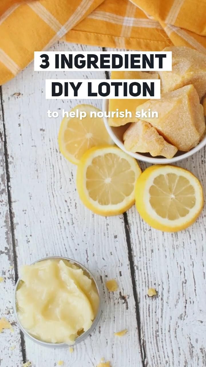 3 Ingredient DIY Lotion -   diy Beauty lush