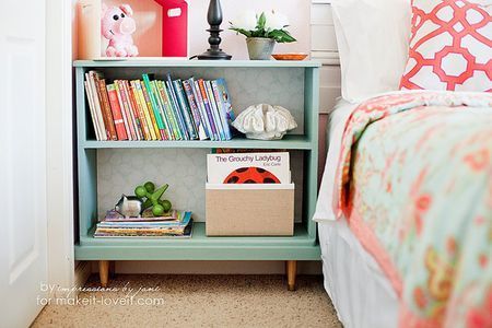 Bookshelf Ideas: 24 DIY Bookcase Makeovers You Have to See -   diy Bookshelf short