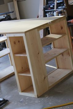 What I have been up to.... -   diy Desk with bookshelves