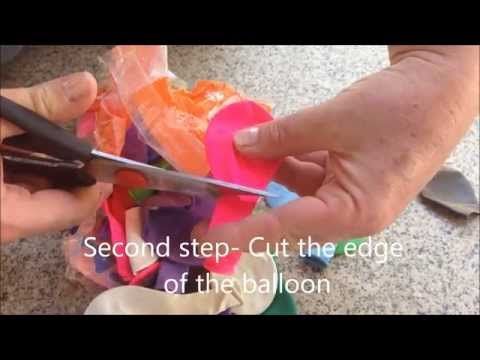 How to make shoes for dogs with balloons! -   diy Dog shoes