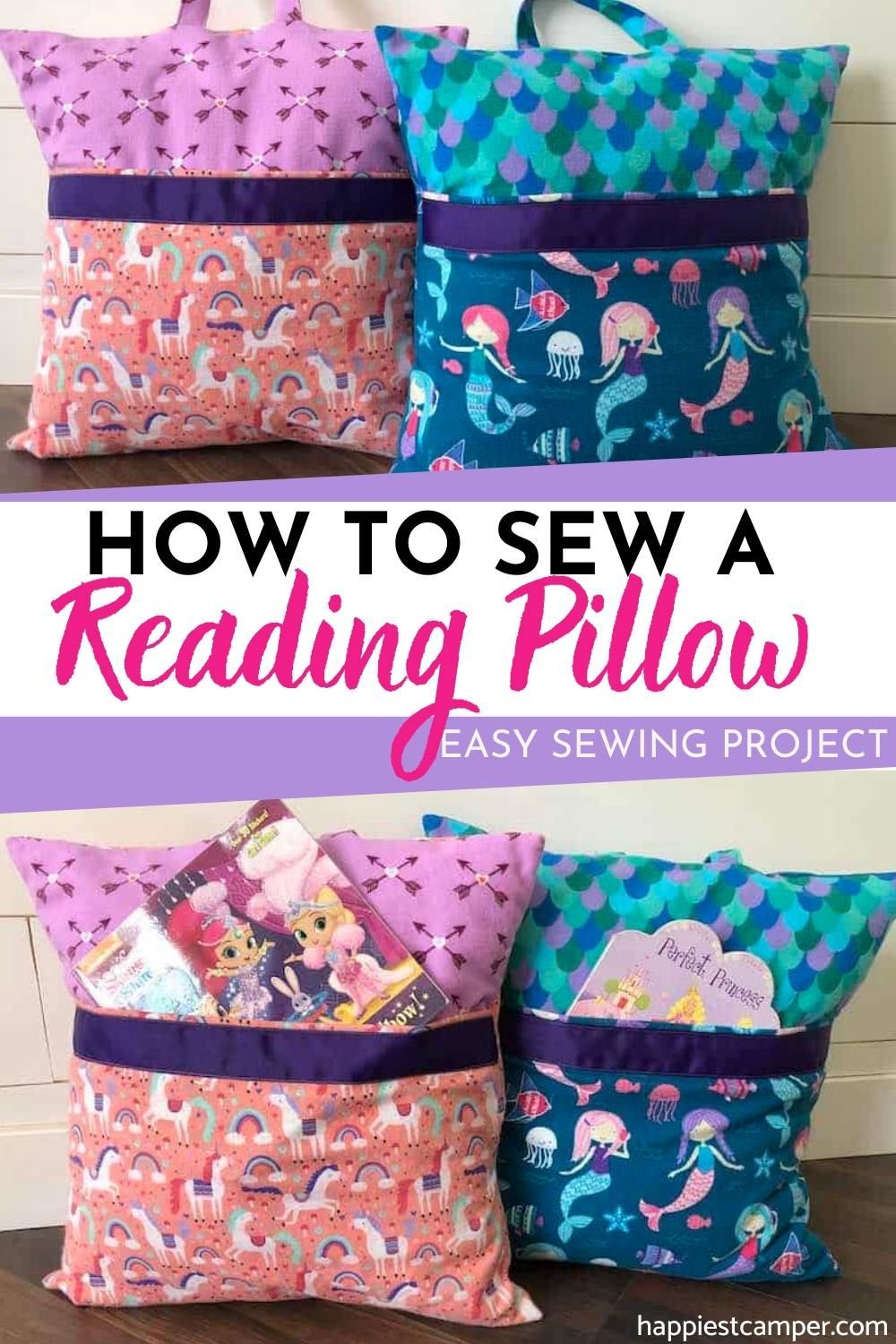 How To Sew A Reading Pillow -   diy Easy sewing