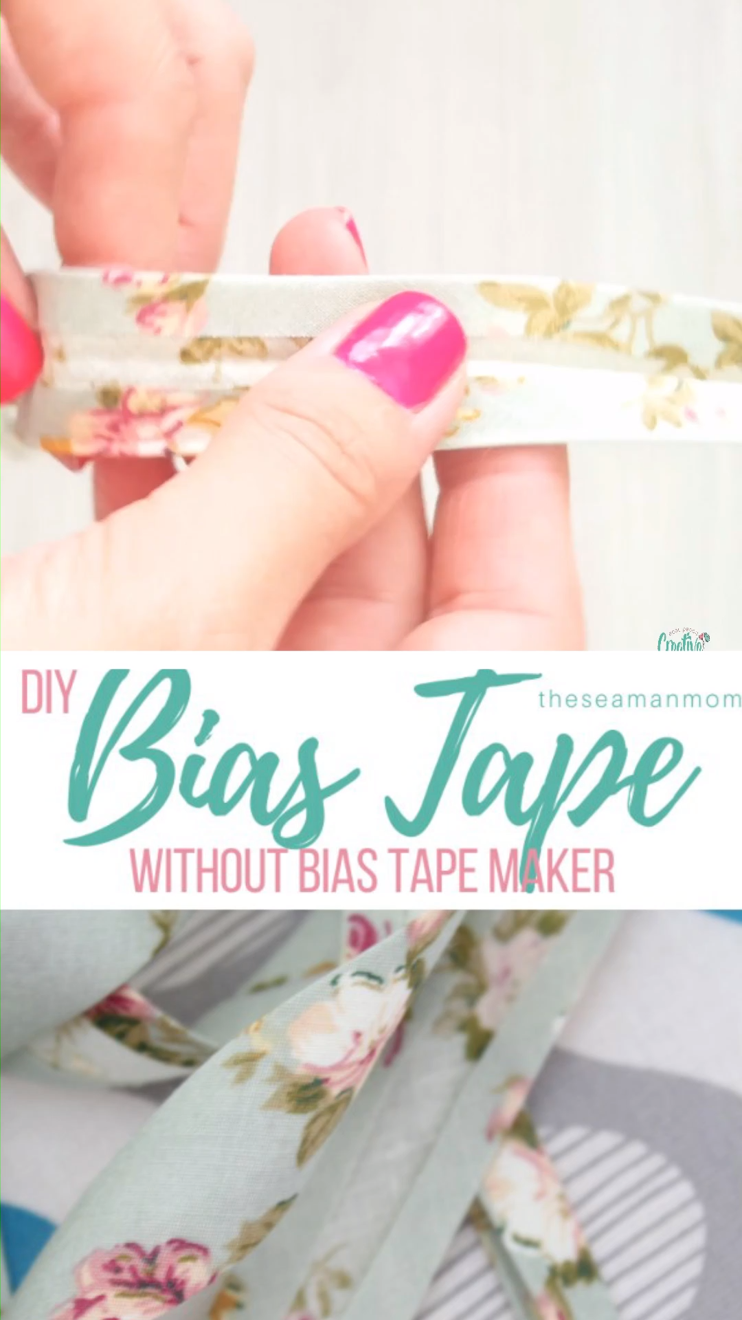 DIY BIAS TAPE WITHOUT BIAS TAPE MAKER -   diy Easy sewing