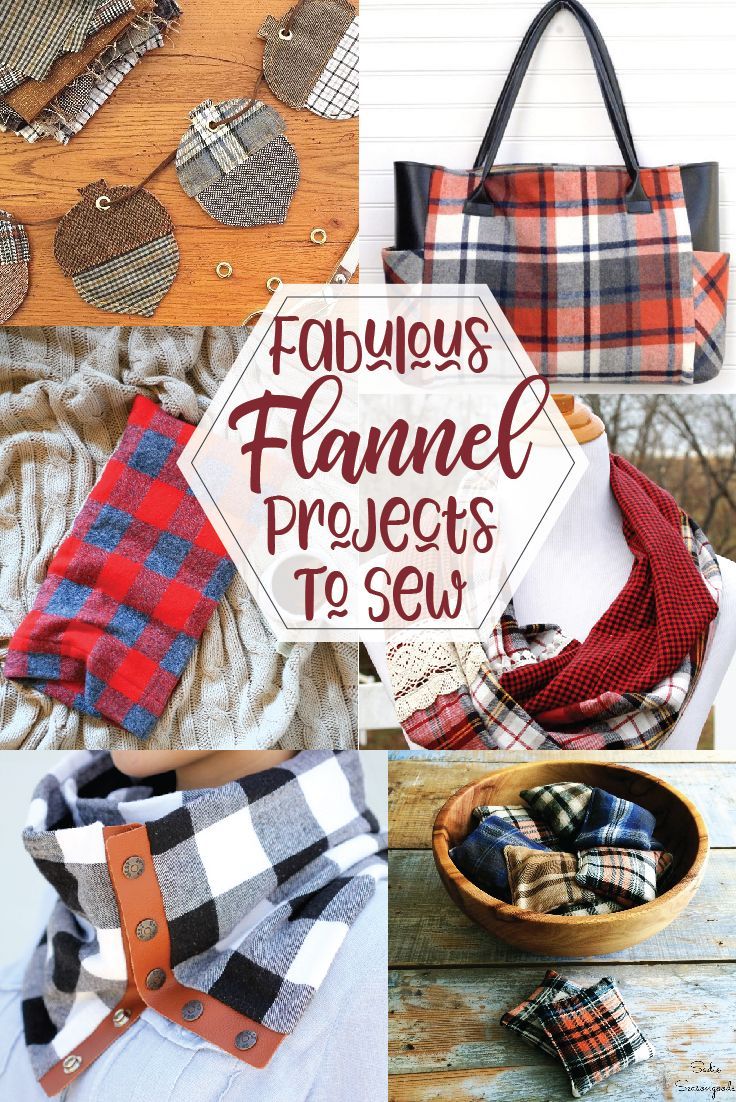 Fabulous Flannel Sewing Projects | Sewing | Flamingo Toes -   diy Easy sewing