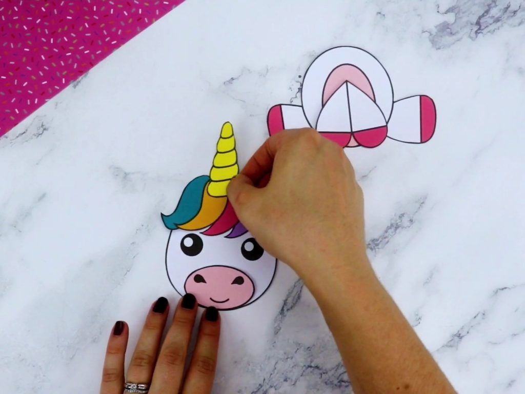 Free Printable Unicorn Craft for Kids - Simple Mom Project -   diy Easy unicorn