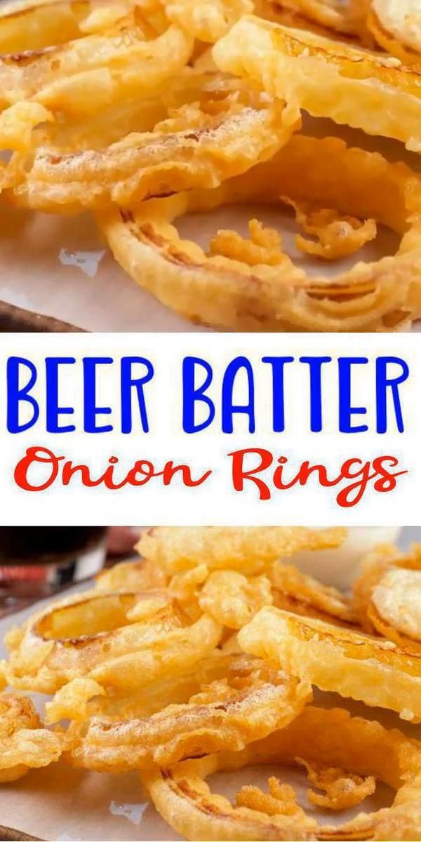 Onion Rings! Beer Batter Onion Rings – Easy Fried Recipe – Best - Appetizer – Side Dish – How To Make -   diy Food fast