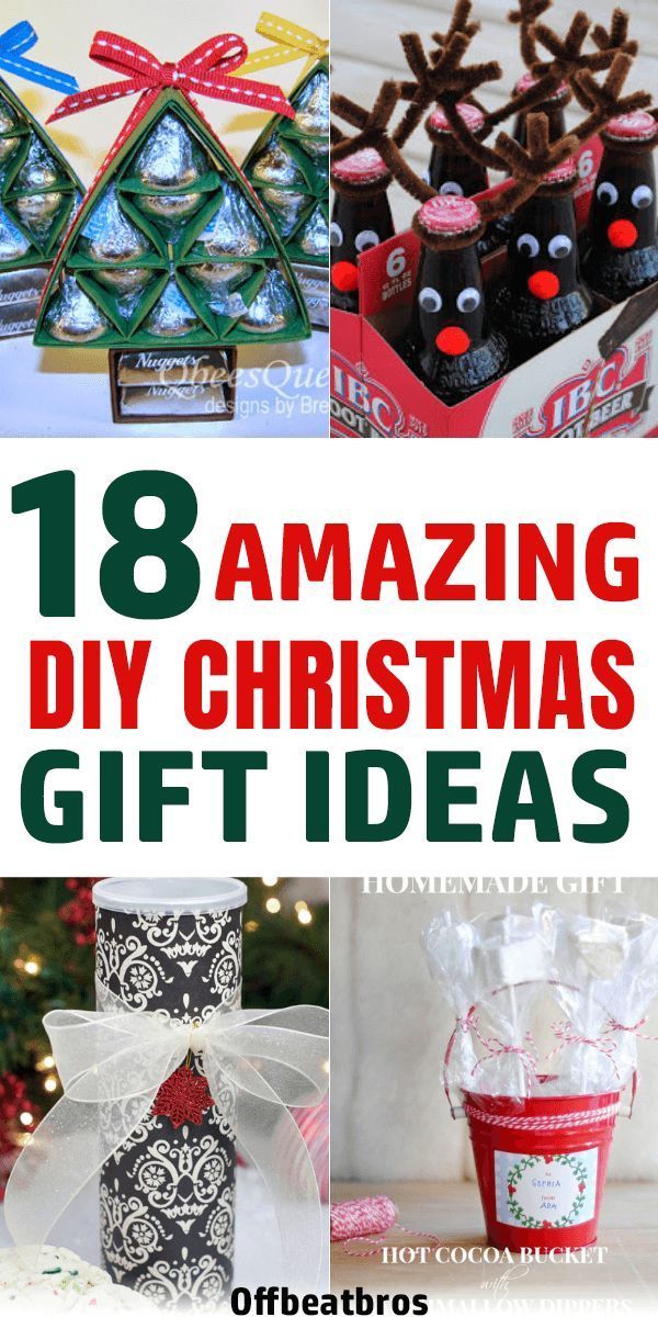 18 Best DIY Christmas Gifts Your Friends Will Love -   diy Gifts cheap