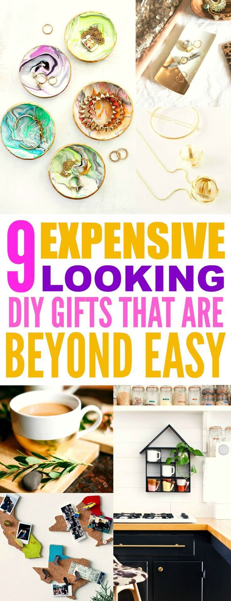 9 Expensive Looking Easy DIY Gifts -   diy Presents faceis