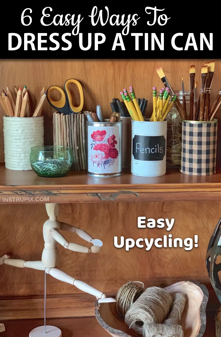 Upcycling Tin Cans (6 Easy Projects To Make) DIY Crafts To Try For The Home That Are Useful! -   diy Projects to try