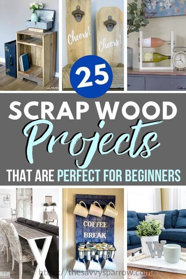 Easy Scrap Wood Projects for Beginners -   diy Projects with wood