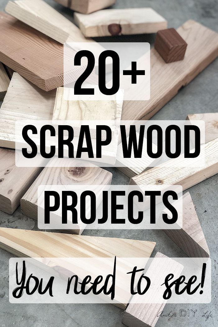Easy Scrap Wood Ideas for beginners -   diy Projects with wood