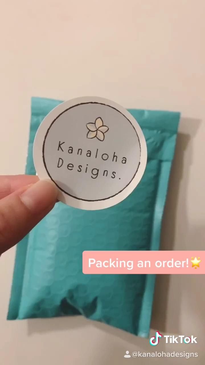 Packaging a Scrunchie Order! -   diy Scrunchie packaging