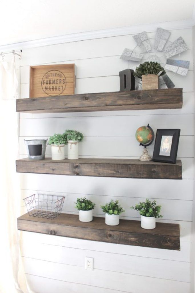 Floating Shelves DIY - How To Make Your Own Floating Shelves -   diy Shelves basement