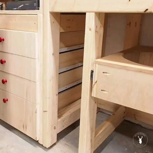 Wood working design and business -   diy Shelves basement