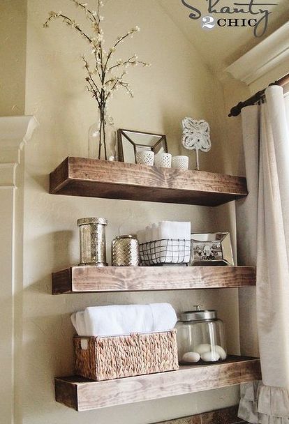 15 DIY Projects to Make Your Rental Home Look More Expensive -   diy Shelves rental