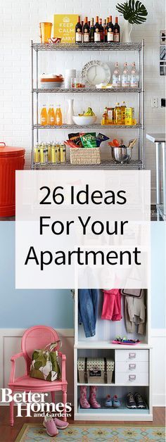 33 Apartment Decorating Ideas to Make Your Rental Feel Like Home -   diy Shelves rental
